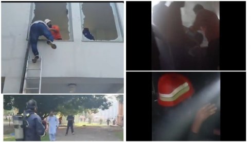 PRVI SNIMCI STRAVIČNE TRAGEDIJE: Požar u porodilištu odneo 14 beba - vatra progutala bolnicu u Islamabadu, jedno novorođenče spašeno