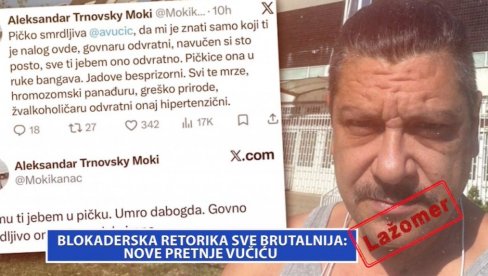 BLOKADERSKA RETORIKA SVE BRUTALNIJA: Nove pretnje Vučiću (VIDEO)