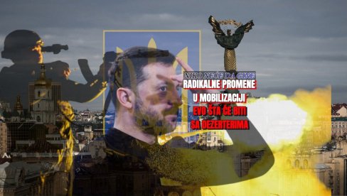 NEĆE NIKO DA GINE: Radikalne promene Ukrajine u mobilizaciji! Evo šta će raditi sa dezerterima