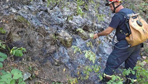 GASE UŽARENE PANJEVE: Vatrogasci nastavljaju intervenciju na Stolovima