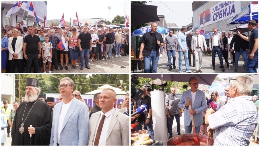 PREDSEDNIK SA NARODOM: Vučić obišao preduzeće „Krušik-Plastika“ a.d. u Osečini (VIDEO)