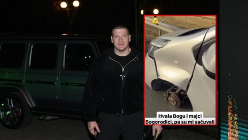 UŽAS NA VELIKU GOSPOJINU: Otpao im točak u punoj brzini, oglasio se Sloba Radanović (FOTO)
