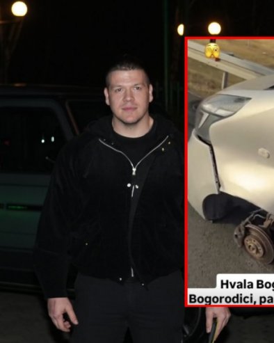 UŽAS NA VELIKU GOSPOJINU: Otpao im točak u punoj brzini, oglasio se Sloba Radanović (FOTO)