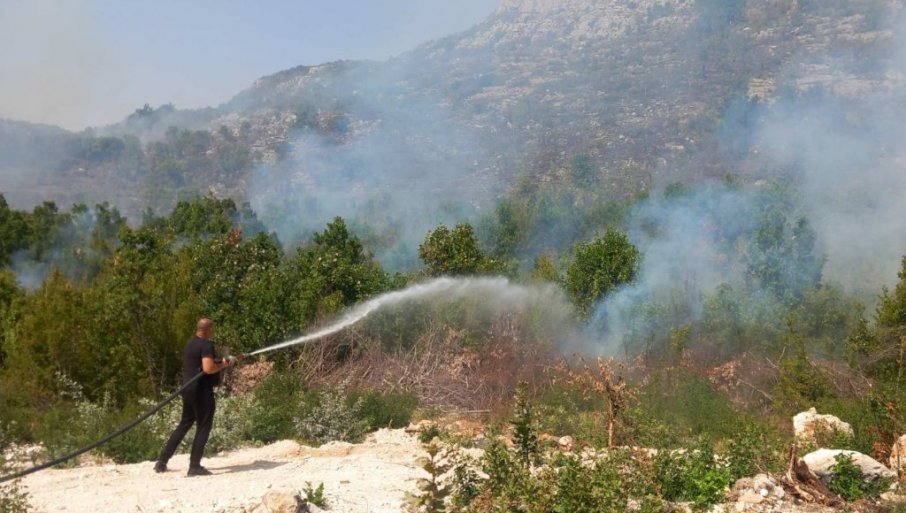 POŽARI I DALjE AKTIVNI ŠIROM REGIONA: Proglašena i vanredna situacija, vatrogasci na terenu celu noć i dan (FOTO/VIDEO)
