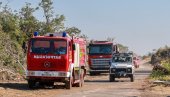МИРНА НОЋ У ДЕЛИБЛАТСКОЈ ПЕШЧАРИ: Стање на пожариштима стабилније
