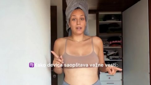 Naša lepa glumica trudna - i to je saopštila na jedinstven način (VIDEO)