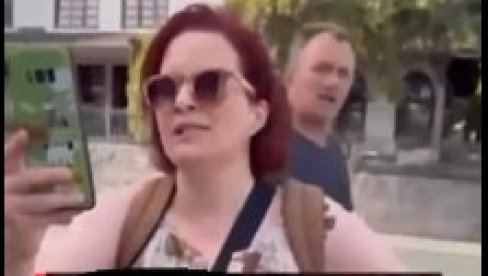 NEVIĐENI ULIČNI SKANDAL: Blokaderka vređala Mladića i priželjkivala smrt!