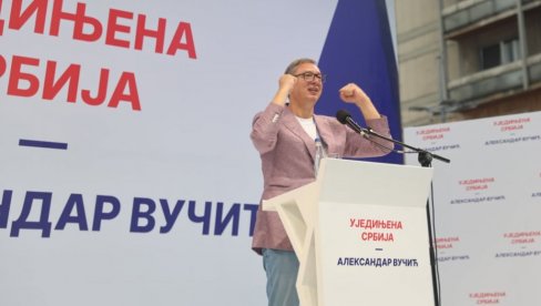 МОЋНА ПОРУКА ВУЧИЋА ИЗ УЖИЦА: Хоћу уједињену Србију у којој ћемо да разговарамо, да чујемо и саслушамо свакога и да поштујумо друге