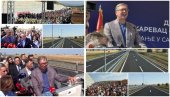 OVO JE OSTVARENJE JEDNOG OD NAJVEĆIH VIZIONARSKIH CILJEVA Vučić prisustvovao otvaranju nove deonice Dunavskog koridora