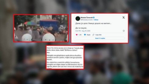 KAMENICE, UVREDE I JEZIVE KLETVE NAKON SKUPA U UŽICU: Blokaderi građanima poželeli smrt