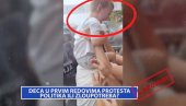 DECA U PRVIM REDOVIMA PROTESTA: Politika ili zloupotreba? (VIDEO)