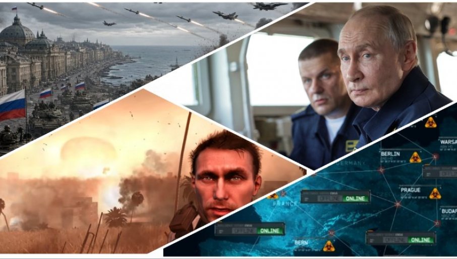 AMERIKANCI PRE 15 GODINA U PUCAČKOJ IGRI PREDVIDELI NAPAD RUSIJE NA NATO: Vladimir Makarov osvaja Evropu, a Vladimir Putin?