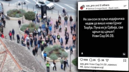 BLOKADER HRABAR SAMO IZA LAŽNOG IMENA: Junak zanemeo na pitanje o crnom Đorđu