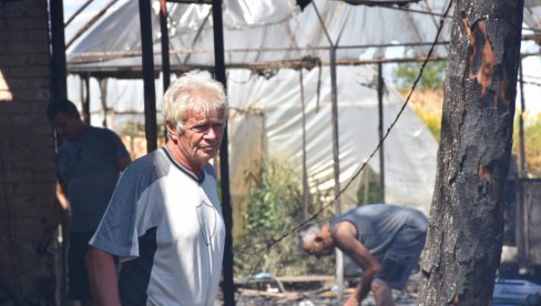 DOBROTA KOMŠIJA NAJVEĆA PODRŠKA: Požar uništio imanje porodice Pinćir u Apatinu (FOTO)