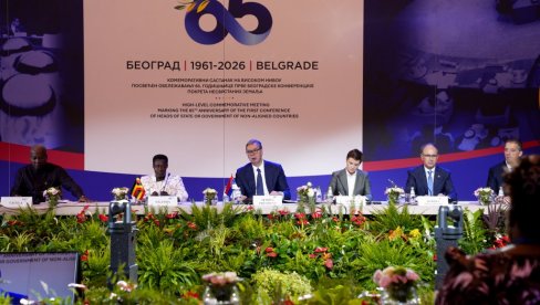 ПРЕДСЕДНИК ДОМАЋИН ВАЖНОГ ДОГАЂАЈА Вучић се обратио на 65. годишњици прве конференције Несврстаних: Покрећемо 3 нове иницијативе (ВИДЕО)