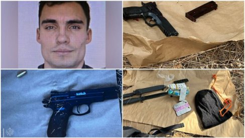 ČITAV ARSENAL ORUŽJA: Pogledajte šta je pronađeno na mestu gde je likvidiran Šabunjin (FOTO)