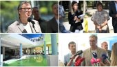 ВУЧИЋ СА НАРОДОМ: Председник обилази ЈП „Адица (ВИДЕО)