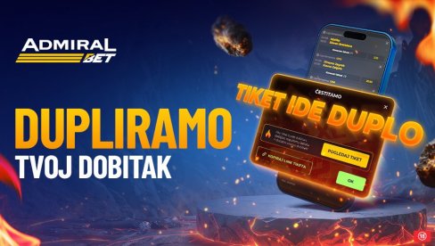 ADMIRALBET VEĆ DUPLIRA DOBITKE – DA LI JE SLEDEĆI TIKET VAŠ?
