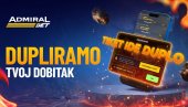АДМИРАЛБЕТ ВЕЋ ДУПЛИРА ДОБИТКЕ – ДА ЛИ ЈЕ СЛЕДЕЋИ ТИКЕТ ВАШ?
