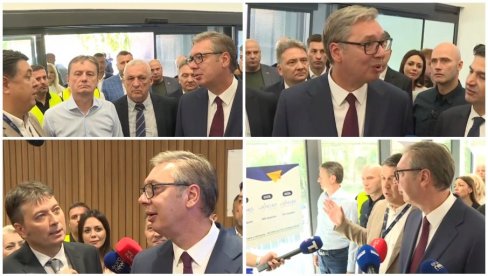 OVO REMEK-DELO ĆE BITI GOTOVO ZA DVE I PO GODINE: Vučić obišao završne radove na rekonstrukciji NTP parka i lokacije za izgradnju UKC Niš