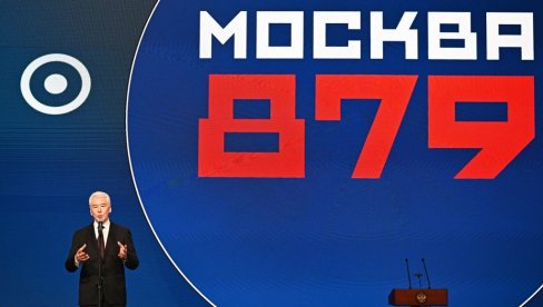 MOSKVA SLAVI 879. ROĐENDAN! Gradonačelnik poručio: Mi smo srce velike Rusije - Putin mu dodelio titulu heroja rada