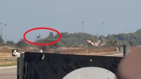 PAO RATNI AVION: Grčki F-4 srušio se na aeromitingu u blizini Atine (VIDEO)