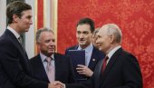 PUTIN POČEO RAZGOVORE SA VITKOFOM I KUŠNEROM U KREMLJU: Prenesite Trampu najbolje želje i reči zahvalnosti