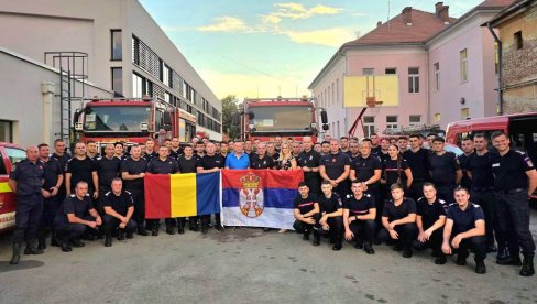 HVALA, BRAĆO RUMUNI: Završena misija 69 rumunskih vatrogasaca, koji su 15 dana gasili požar u Deliblatskoj peščari (FOTO)