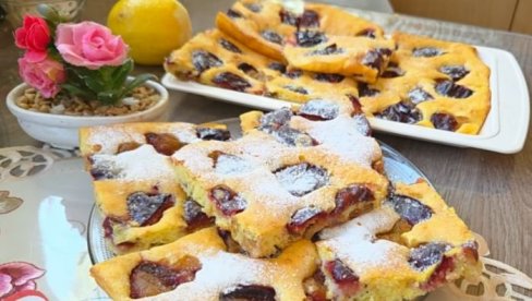 OVAKO SE PRAVI NAJSOČNIJI KOLAČ SA ŠLJIVAMA: Jednostavan recept iz bakine kuhinje
