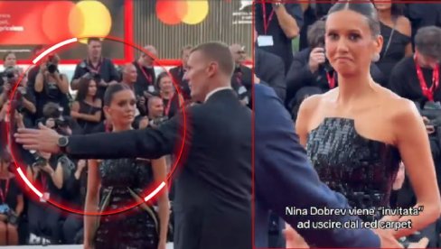 SRAMOTNO!: Skandal u Veneciji - slavnu glumicu OTERALI sa crvenog tepiha (VIDEO)