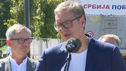 TO U POTPUNOSTI MENJA SVE U SOMBORU: Vučić najavio velika ulaganja u putnu infrastrukturu