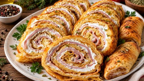 SLANI ROLAT OD GOTOVIH KORA: Ukusno predjelo za svaku priliku