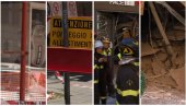 URUŠIO SE SPRAT ZGRADE U CENTRU RIMA: Spašene četiri osobe, sve ekipe su na terenu (VIDEO)