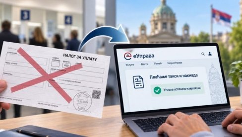 KRAJ PAPIRNIH UPLATNICA: Takse će se ubuduće plaćati elektronskim putem