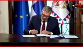 VUČIĆ POTPISAO UKAZ O RASPUŠTANJU NARODNE SKUPŠTINE: Svim građanima želim dobro zdravlje, demokratsku i uspešnu kampanju