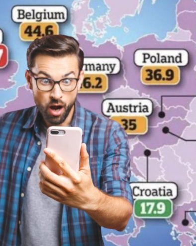 Nova mapa Evrope kruži mrežama - Balkanci u čudu: Ovo nema smisla! (FOTO)