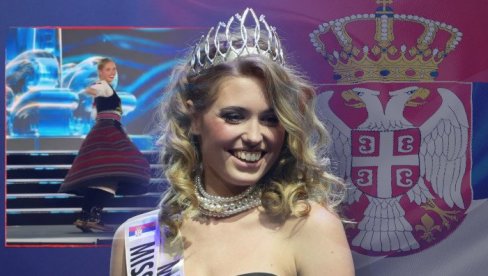 HALJINA INSPIRISANA MANASTIROM, SRPSKA ZASTAVA I BELI ANĐEO: Naša misica ponosno zaigrala kolo u finalu izbora za Mis sveta