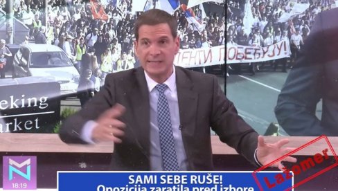 SAMI SEBE RUŠE! Opozicija zaratila pred izbore (VIDEO)