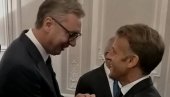 VUČIĆA DOČEKAO MAKRON: Svaki susret potvrđuje međusobno poštovanje i snažno partnerstvo Srbije i Francuske