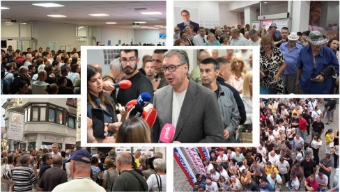 APSOLUTNI REKORD: 200.000 potpisa za četiri sata! Narod bezuslovno veruje Vučiću