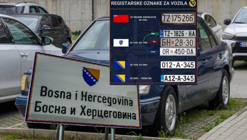 TAJNA TABLICA U BIH: Jedinstvene u Evropi, imaju samo 7 slova, NEMA GRADOVA - evo zašto je tako