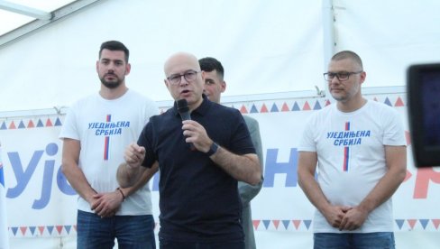 VUČEVIĆ U BAČKOM PETROVCU: Ujedinjena Srbija odgovor na podele i nasilje