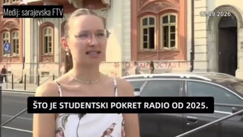 BRUKA I SRAMOTA Studentkinja konačno otkrila program blokadera: Ratko Mladić je ratni zločinac (VIDEO)