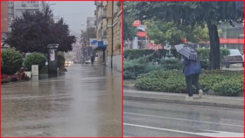 JAKO NEVREME SE SRUČILO NA OVAJ SRPSKI GRAD: Ulice se pretvorile u jezera, nadležni upozorili građane (VIDEO)