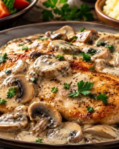 TAJNA JE U SOSU: Sočni pileći file sa šampinjonima za savršen porodični ručak (RECEPT)