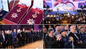 OVAJ PRAZNIK JE OBAVEZA PREMA BUDUĆNOSTI: Vučić uručio 55 odlikovanja povodom Dana srpskog jedinstva, slobode i nacionalne zastave (VIDEO)