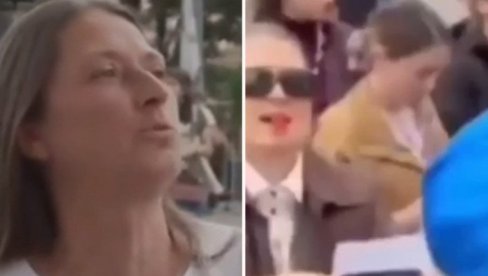 SKANDAL KANDIDATKINJE BLOKADERSKE LISTE: LJubica Oparnica urlala na vozilo Hitne pomoći pod rotacijom (VIDEO)