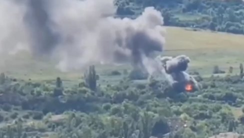 VATRENA KIŠA IZNENADA PROGUTALA MILITANTE: Ukrajinci su gorko zažalili zbog napada na Rusiju