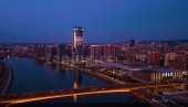 SRPSKA TROBOJKA SE VIJE NA KULI BEOGRAD: U čast Dana srpskog jednistva