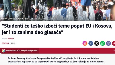 ČAK I BLOKADERSKI MEDIJI POTVRĐUJU: Tzv. Studentska lista nema odgovore na ključna pitanja